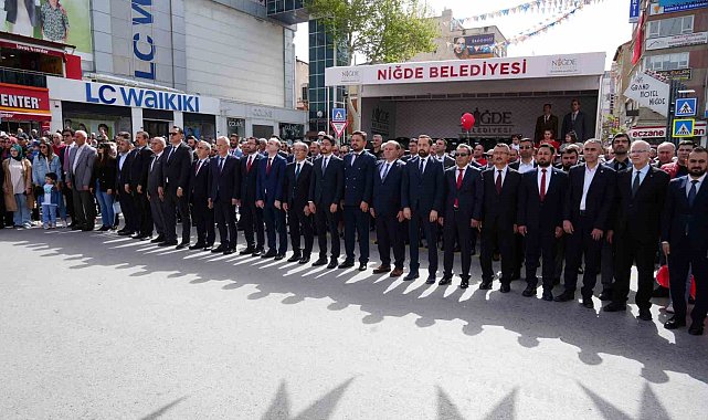 Niğde'de 23 Nisan Ulusal Egemenlik ve Çocuk Bayramı kutlandı