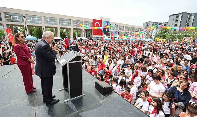 Nilüfer'de 23 Nisan Bayramı coşkusu doyasıya yaşandı
