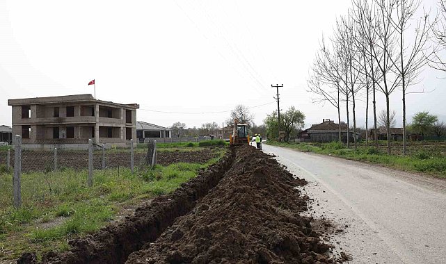 O mahallenin yenilenen alt yapısında 12 bin 250 metrelik bölüm tamamlandı