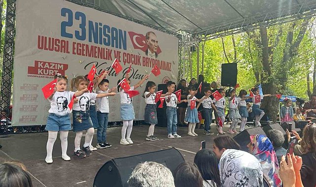 Odunpazarı, Çocuk Bayramı'nı muhteşem bir şenlikle kutladı