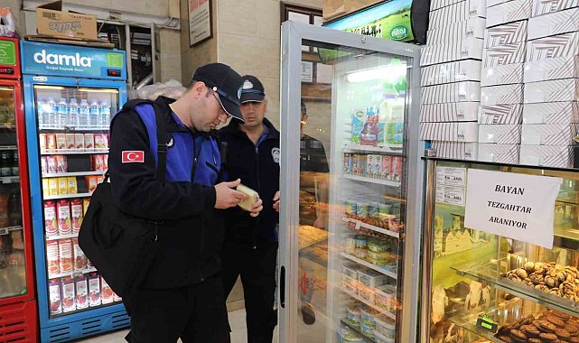 Odunpazarı zabıtasından tatlı denetimi