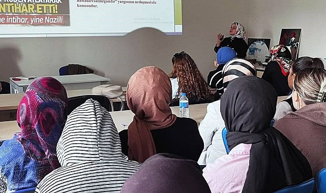 Öğrencilere 'Ruhsal Hastalıklarda Damgalama' konusunda eğitim verildi