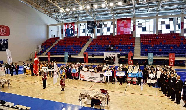 Okul Sporları Halk Oyunları Yıldızlar Karma Müsabakaları sona erdi