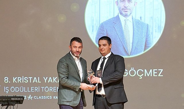 Onur Göçmez'e yılın iş insanı ödülü