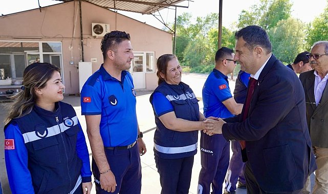 Ortaca Belediyesi'nde bayramlaşma