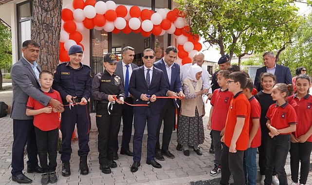 Ortaca'da Şehit Asteğmen Tayyar Milat kütüphanesi açıldı