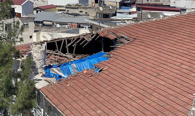 Osmaniye'de depremden hasar gören 134 yıllık cami restore ediliyor