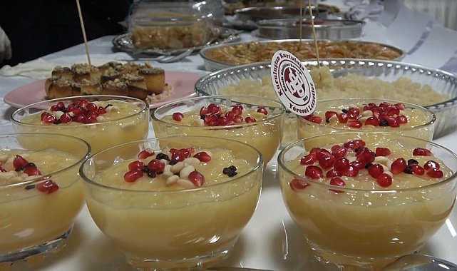 Osmanlı döneminde şehzade sünnetlerinde ikram edilen 'zerde' tatlısı yarışmada birinci oldu