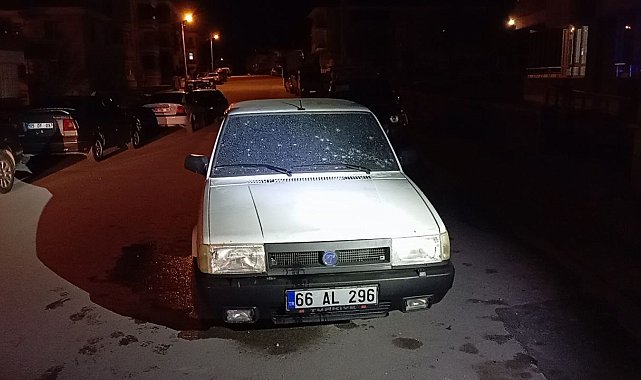 Otomobili kurşun yağmuruna tuttular: 1 yaralı