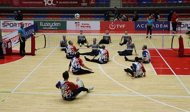 Oturarak Voleybol 1. Lig müsabakaları Karabük'te başladı