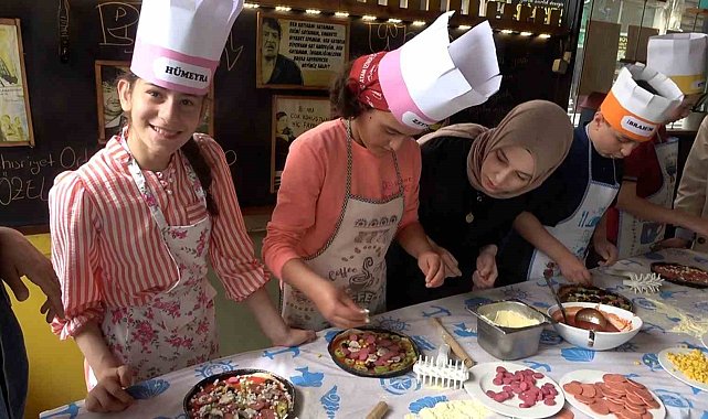 Özel öğrencilerden kendilerine özel pizza