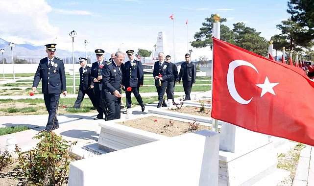 Polis teşkilatının 179. yılı Erzincan'da kutlandı