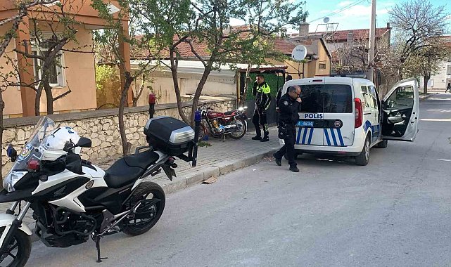 Polisten kaçan motosiklete değeri kadar ceza yazıldı