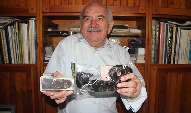 "Çocuklarımdan bir parça" koleksiyonuyla adeta müze oluşturdu