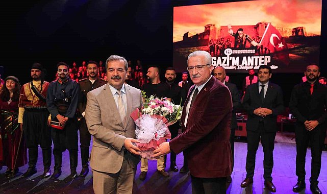 "Gazi'm Antep" konseri izleyicileri büyüledi