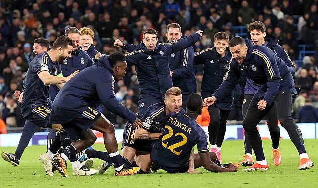 Real Madrid, Manchester City'yi penaltılarda devirerek yarı finale çıktı