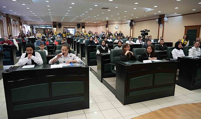Samsun Büyükşehir Belediye Meclisi'nde söz hakkı çocukların