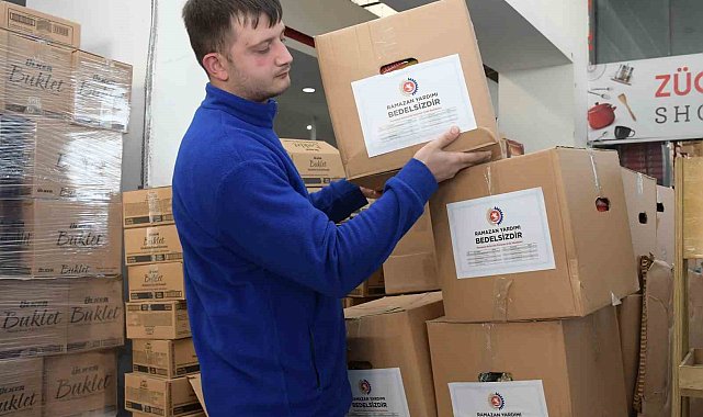 Samsun TSO'dan 750 aileye gıda yardımı