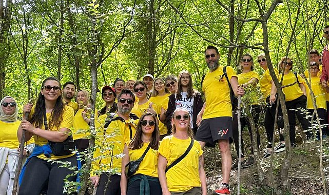 Samsun'da doğa ile iç içe endometriozis farkındalığı etkinliği