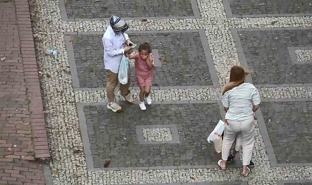 Samsun'da fırtına hayatı olumsuz etkiledi
