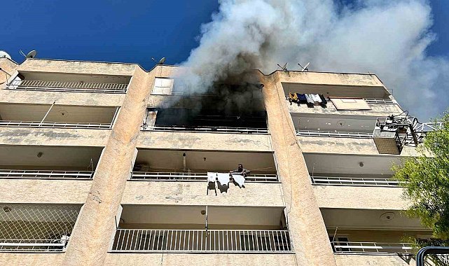Şanlıurfa'da korkutan yangın