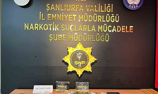 Şanlıurfa'da uyuşturucu operasyonu