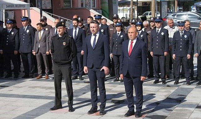 Sarıgöl'de Türk Polis Teşkilatının 179. yıl dönümü kutlandı