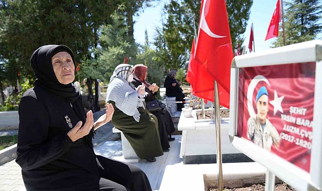 Şehit annesinden duygulandıran sözler: "Bir Yasin gider, bin Yasinler gelir"