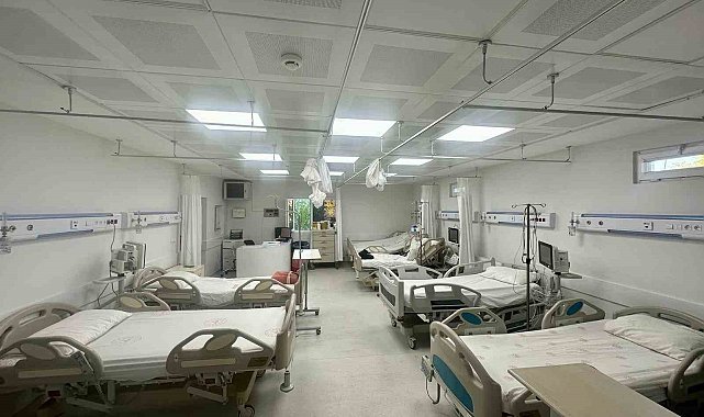 Selahaddin Eyyubi Devlet Hastanesi'nde 10 yataklı monitörlü gözlem odası hizmet vermeye başladı