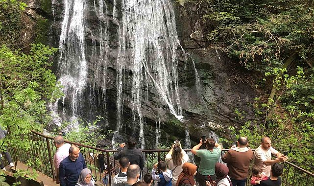 Şelaleler şehri Düzce 34 bine yakın kişiyi ağırladı