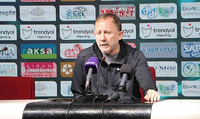 Sergen Yalçın: "Bizim için çok sağlıklı bir oyun olmadı"
