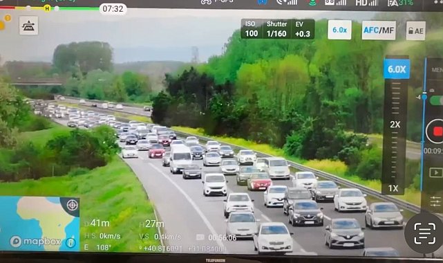 Şerit ihlaline rekor ceza: 10 milyon 799 bin lira ceza yazıldı