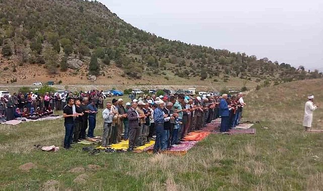 Seydişehir'de yağmur duası yapıldı