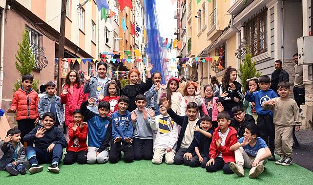 Şişli'de sokaklar şenlendi