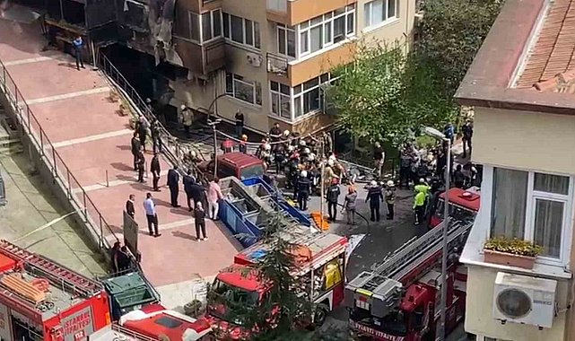 Şişli'de tadilat yapılan gece kulübünde yangın: 8 yaralı