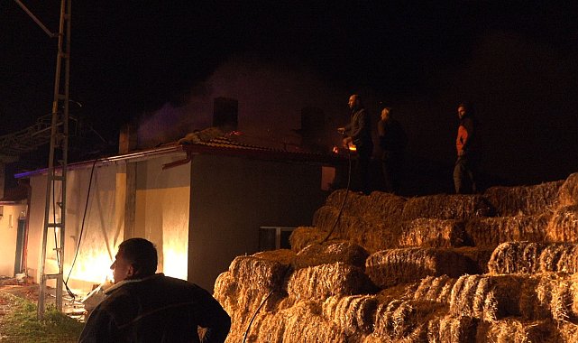 Sivas'ta korkutan yangın