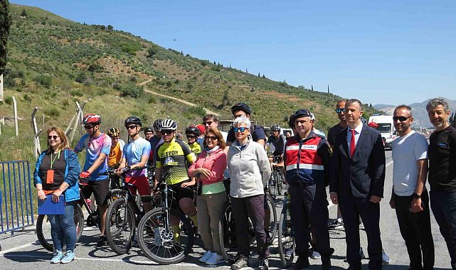 Söke'de bisiklet yarışları heyecanla izlendi