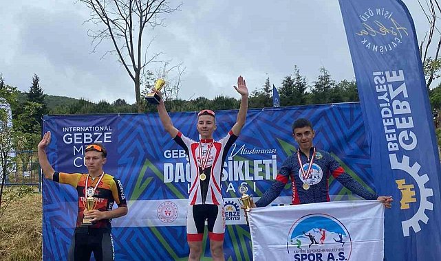 Spor A.Ş. sporcularından MTB Cup C3'te 3 madalya