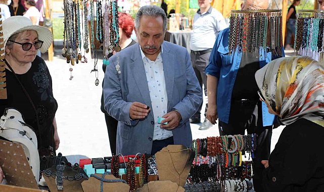 Talas'ta bu pazar 'Maharetli Eller'in günü