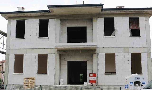 Taşköprü Kültür Evi'nde çalışmalar sürüyor