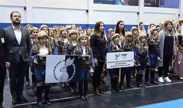 Tavşanlı'da kulüpler arası halk oyunları birinciliği gerçekleşti
