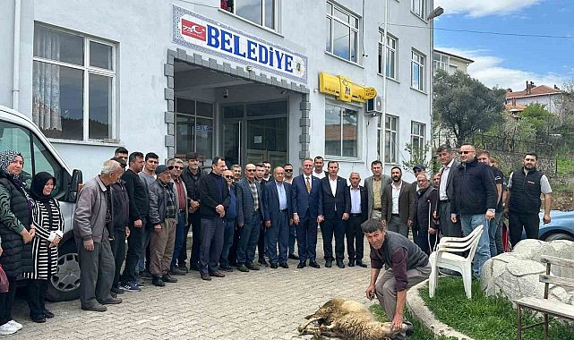 Tavşanlı'nın Balıköy beldesinde devir teslim töreni