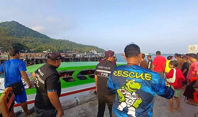 Tayland'da feribot yandı: 108 kişi kurtarıldı