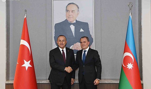 TBMM NATO PA Türk Delegasyonu Başkanı Çavuşoğlu, Azerbaycan Dışişleri Bakanı Bayramov'la bir araya geldi
