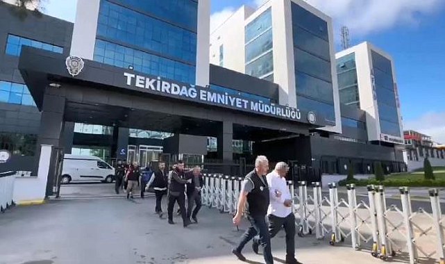 Tekirdağ&#039;da dev operasyonda 61 kişi tutuklandı