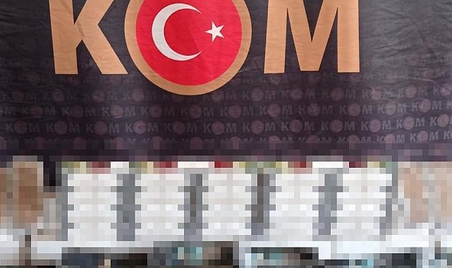 Tekirdağ'da kaçak nargile tütünü operasyonu