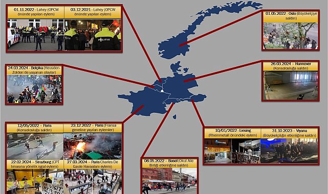 Terör örgütü PKK Avrupa'nın başına bela oldu