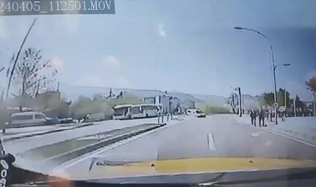 Ters şeride girdi, facianın eşiğinden döndü