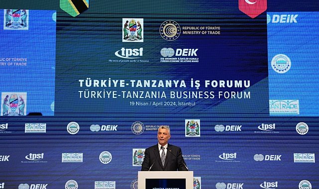 Ticaret Bakanı Bolat: "Türkiye ve Tanzanya arasında yıllık 1 milyar dolar ticaret hedefi belirlendi"