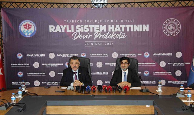 Trabzon raylı sistem hayaline kavuşuyor
